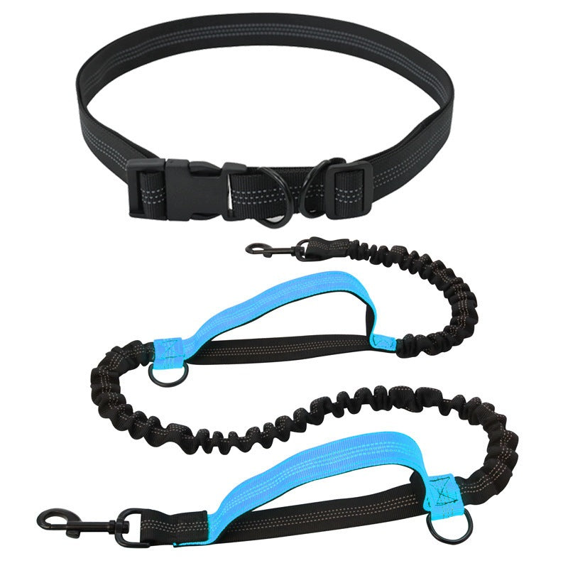 RUNNING LEASH WITH DOG HIP BELT ELASTIC TAPE 2M SPORTS ROPE Manufacturer code SDB1CZ