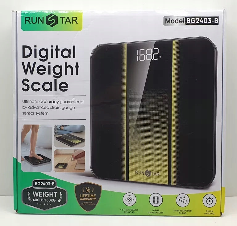 RUNSTAR DIGITAL BATHROOM SCALE BG2403-B
