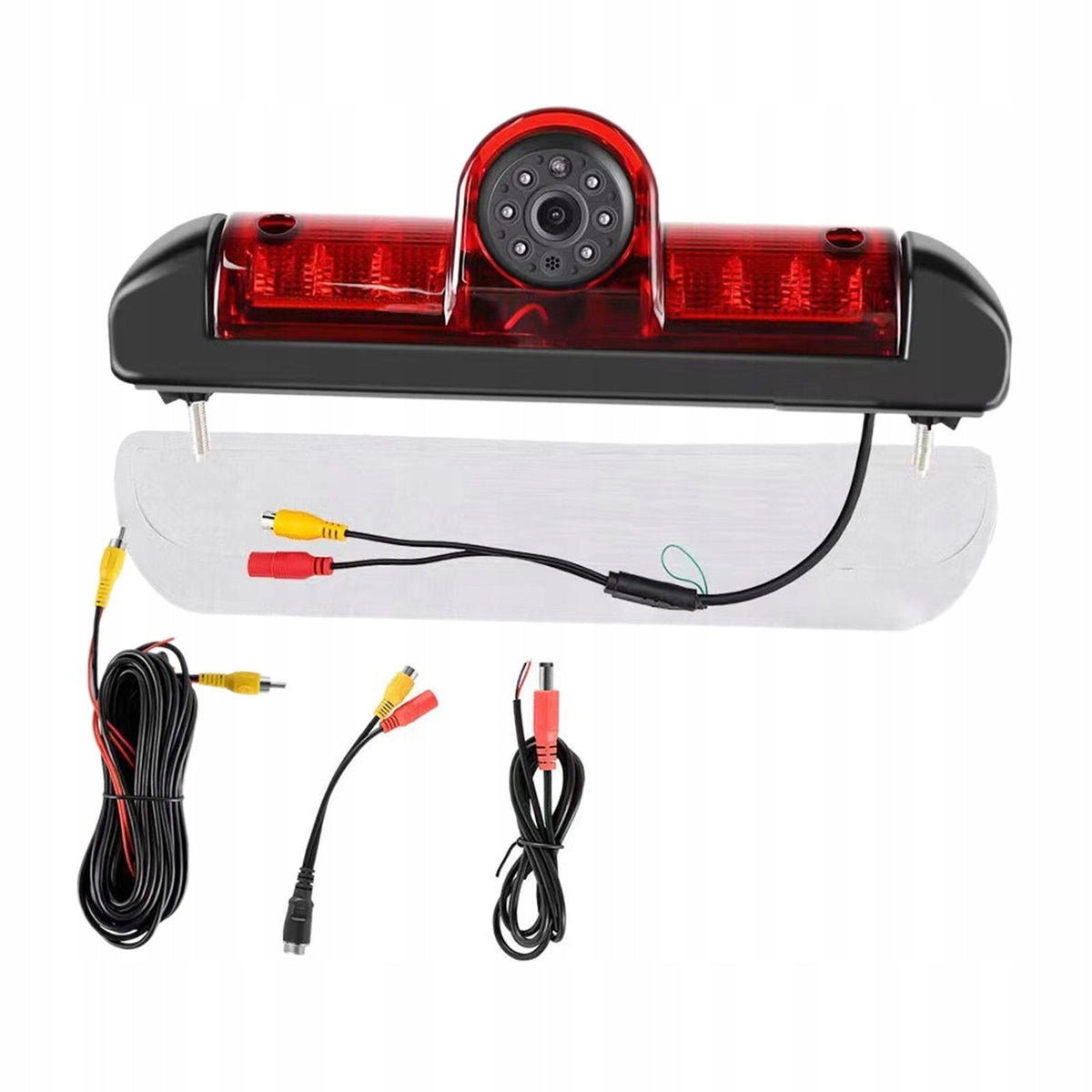RV 3rd Brake Light with Reverse Camera 26cm Long Light Bar Automotive