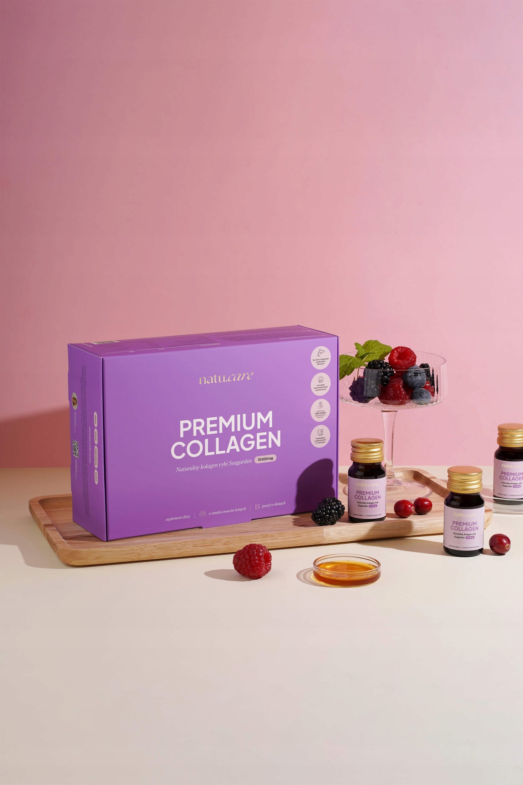 RYBI Collagen SHOT for drinking 10000 MG | Forest Fruit MANUFACTURER 30 ml - 30 pcs Packaging status original