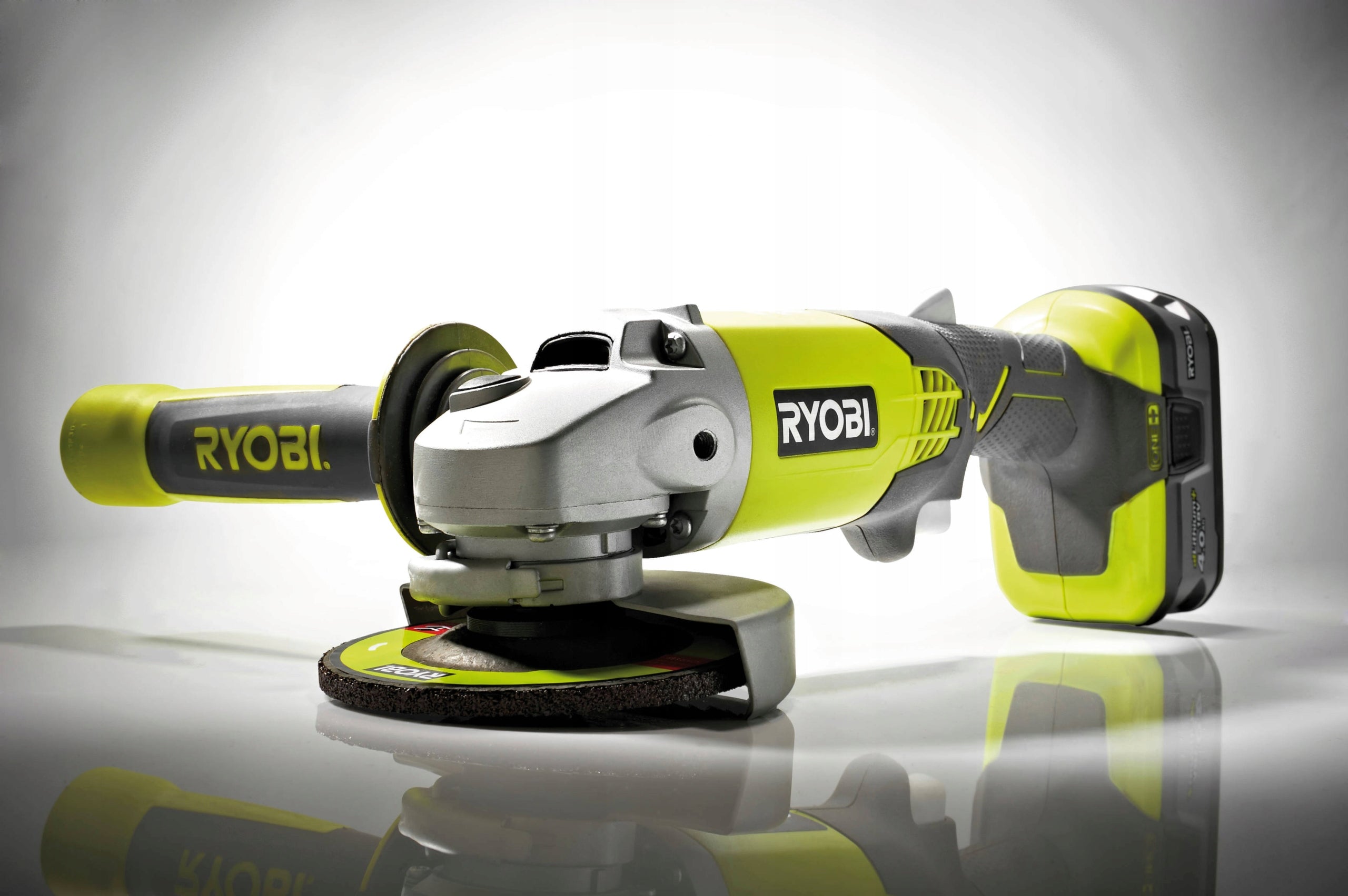 RYOBI ANGLE GRINDER CORDLESS TOOLLESS ADJUSTMENT R18AG-0 115M Manufacturer code 5133001903