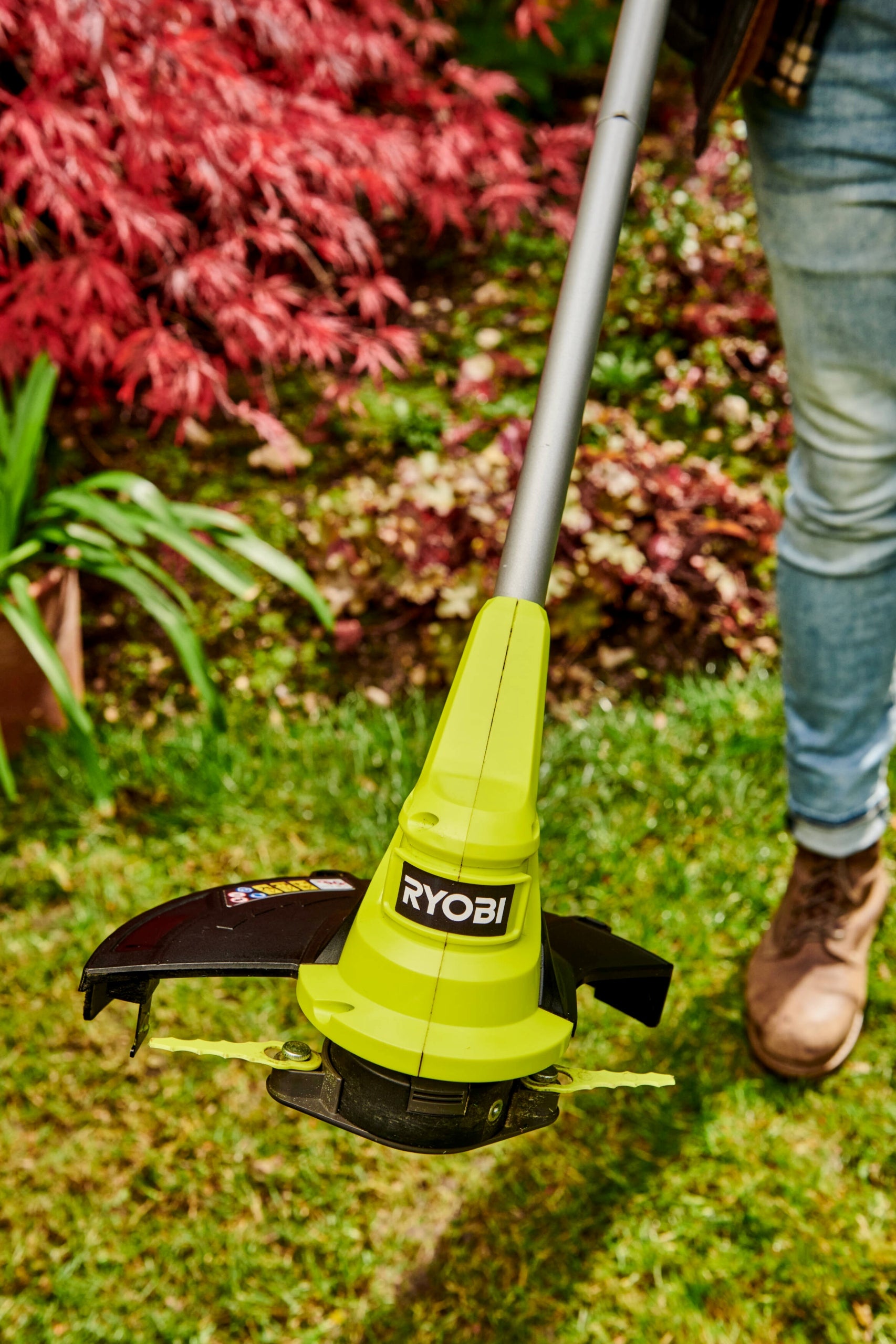 RYOBI BRIMMERS 23cm CORDLESS BRIMMERS 18V BRUSH MOWER RY18LT23A Power supply rechargeable battery