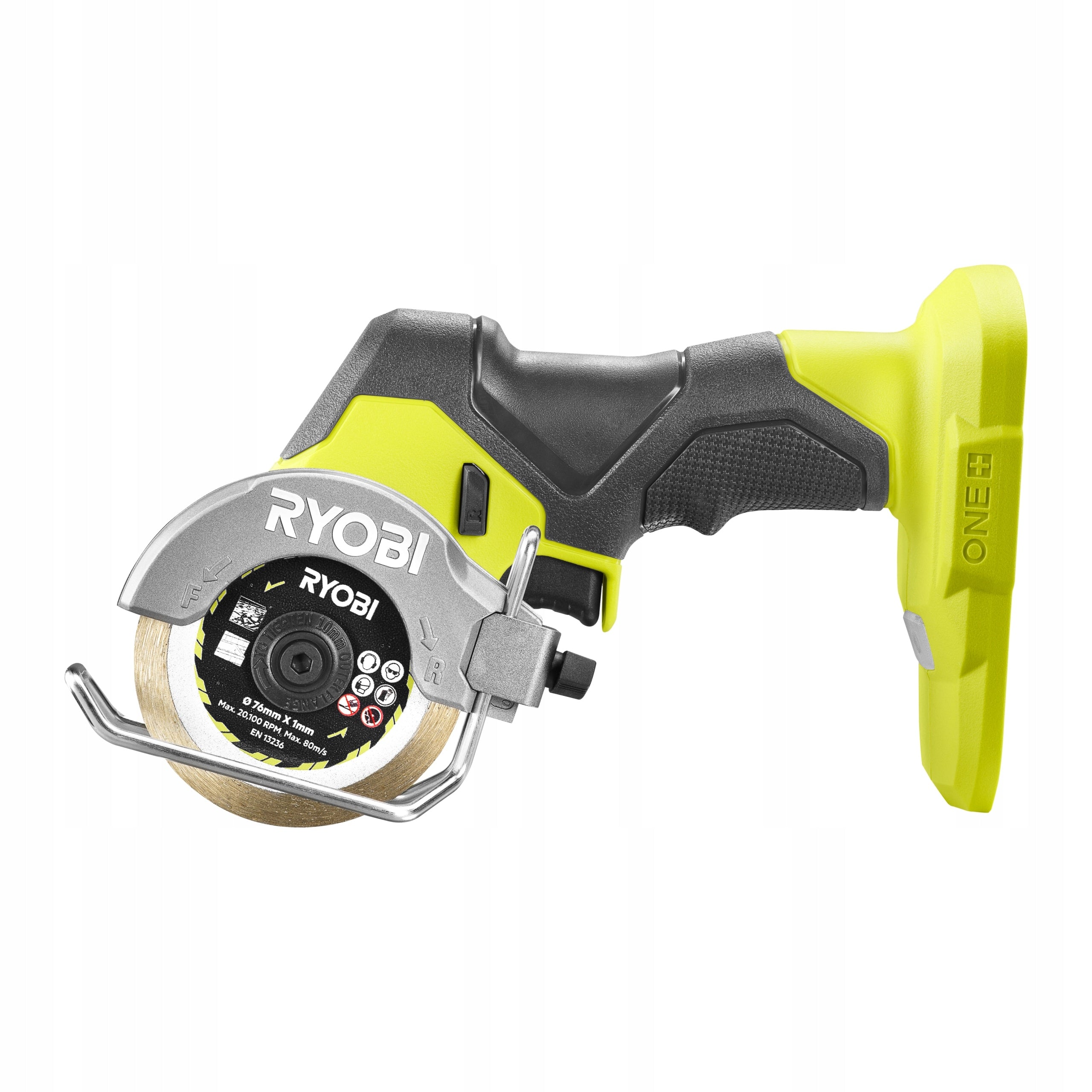 RYOBI CUTTING SAW UNIVERSAL 76mm BATTERY-FREE 18V RCT18BL-0 Saw bore diameter 76 mm