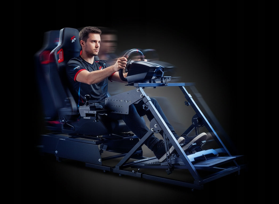 Racing cockpit for Simracing (Fotel+stand) - FlashFire SET Model 0000014667