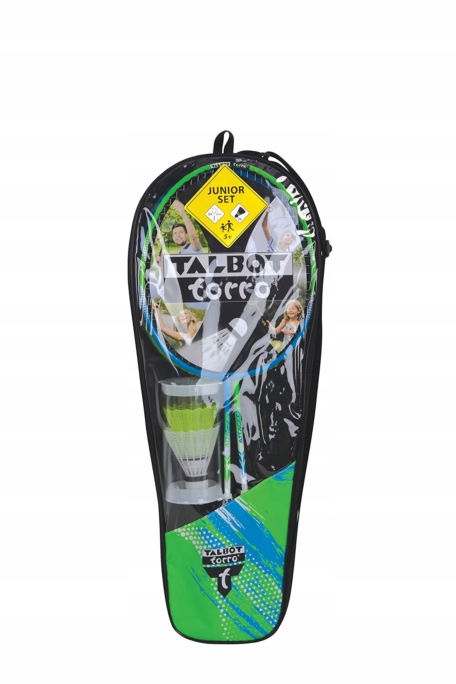 Rackets Badminton pallets Talbot-Torro Jugend 449410 for children darts Brand Talbot-Torro