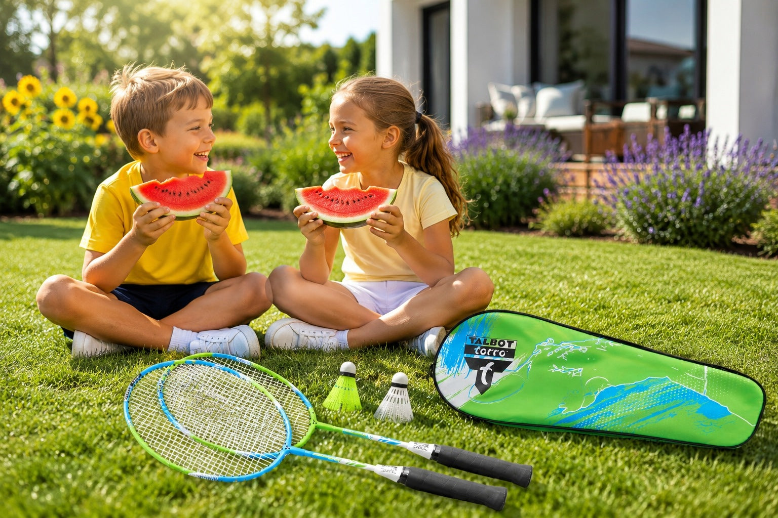 Rackets Badminton pallets Talbot-Torro Jugend 449410 for children darts Manufacturer code 449410