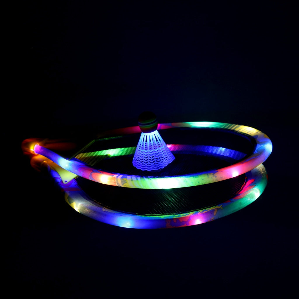 Rackets Darts Pallets Beach Tennis Badminton Glowing LED Set Brand QULKI
