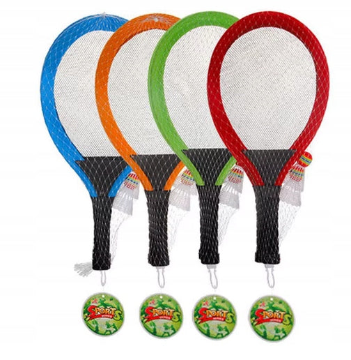 Rackets Pallets Babington Beach Tennis Badminton Glowing LED + 2 DARTS EAN (GTIN) 5906752911333
