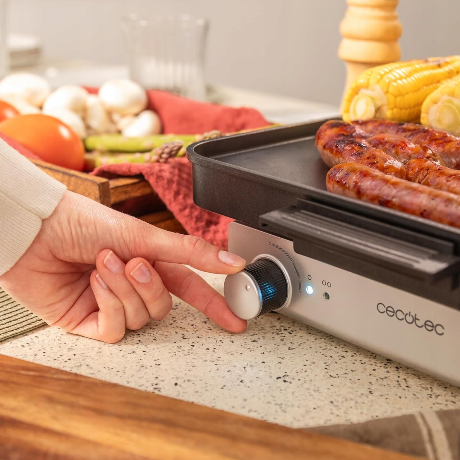 Raclette electric grill Cecotec Cecotec01750 1800 W See package!! ! Packaging status original