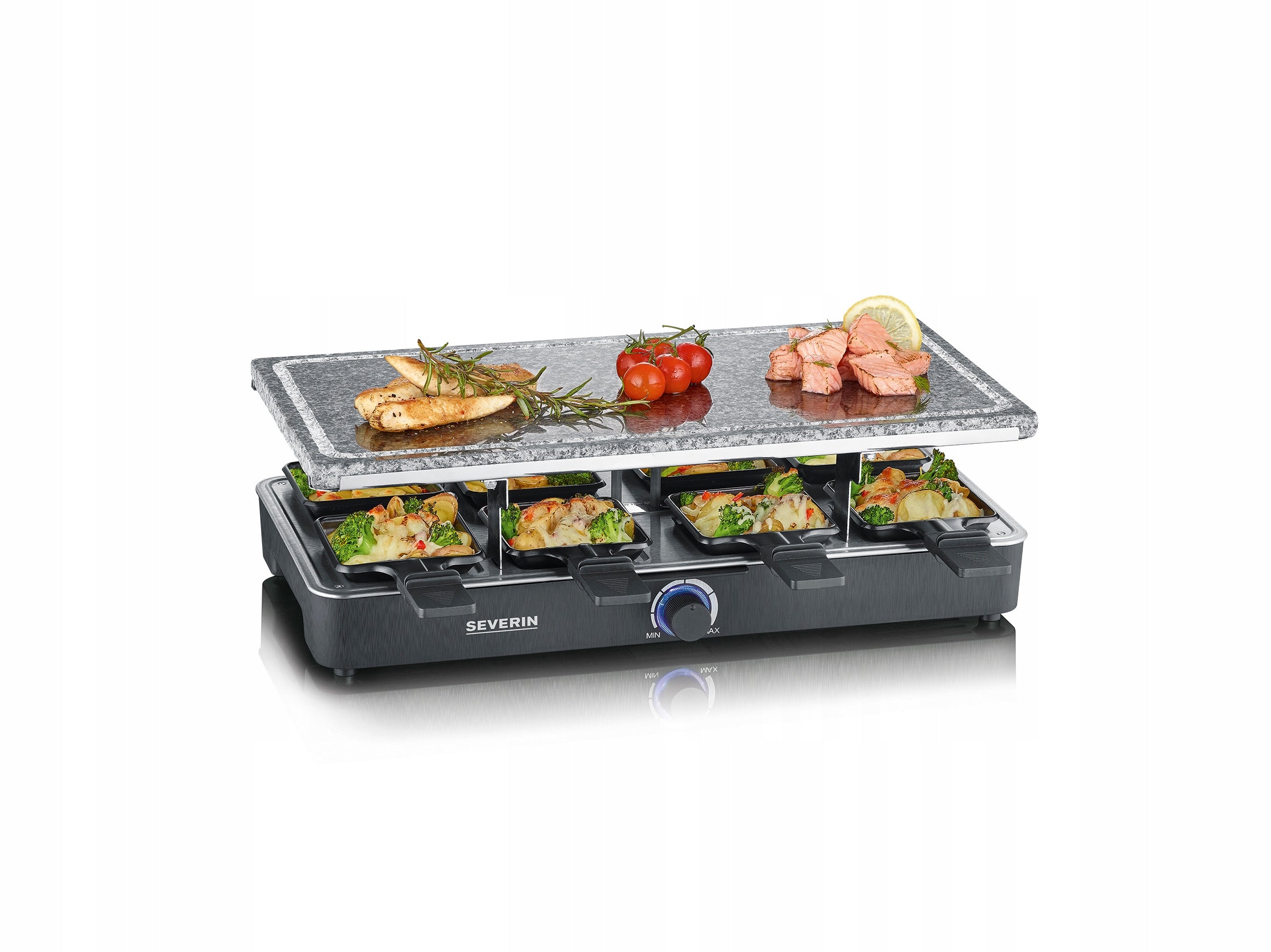 Raclette electric grill Severin RG 2372 black 1300 W Brand Severin
