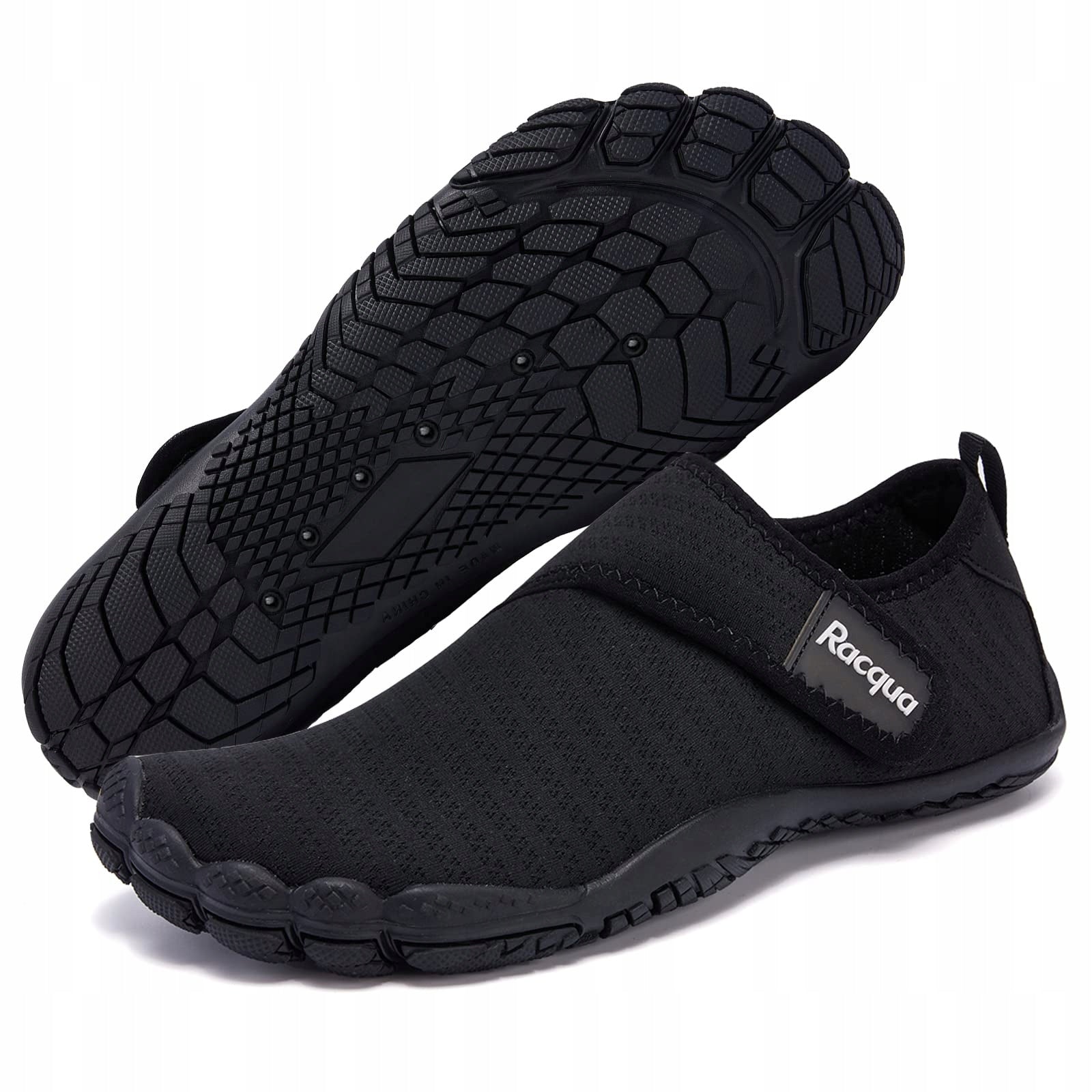 Racqua Water Shoes Swimming Sports Beach Quick Drying Black 40