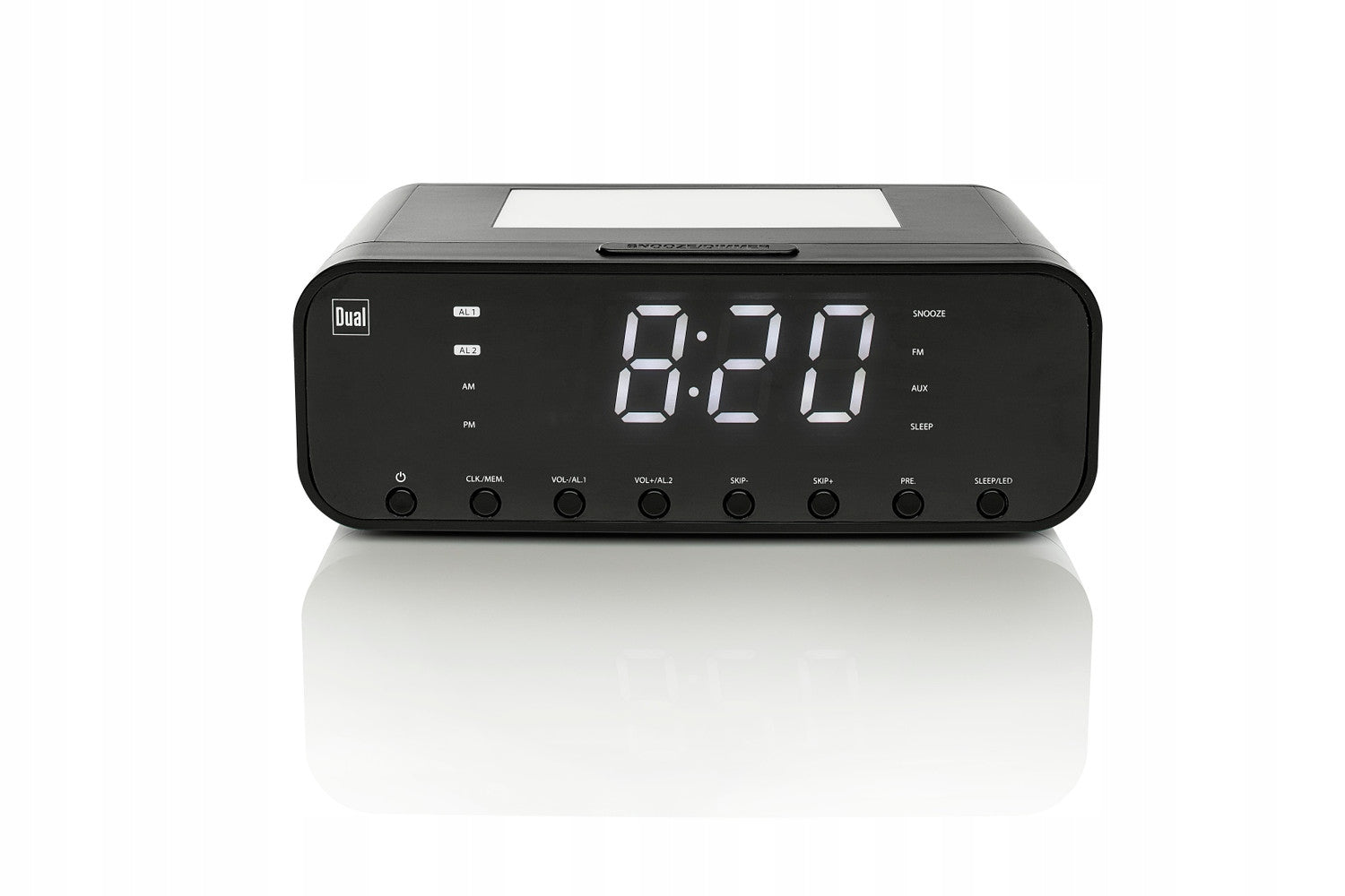 Radio Alarm Clock Night Light USB Charger Clock Radio