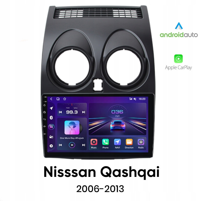 Radio Android Nissan Qashqai J10 / wireless Carplay Android Auto 2+32