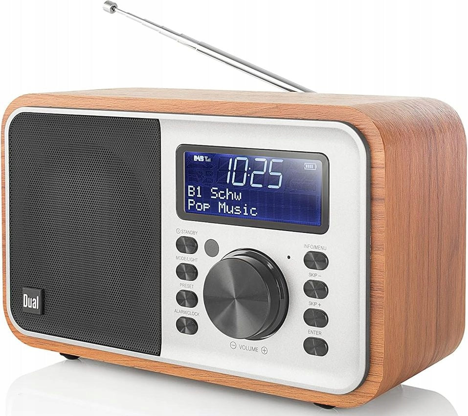 Radio DUAL DCR51 FM DAB+ RDS RECHARGEABLE EQUALIZER SLEEP Bluetooth
