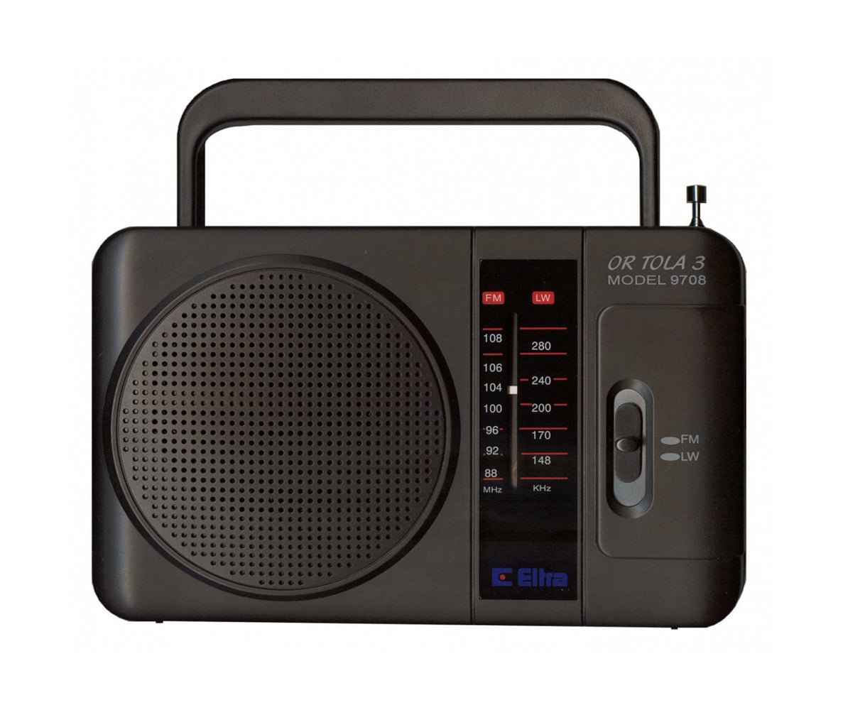 Radio Eltra Tola FM/LW black Packaging status original