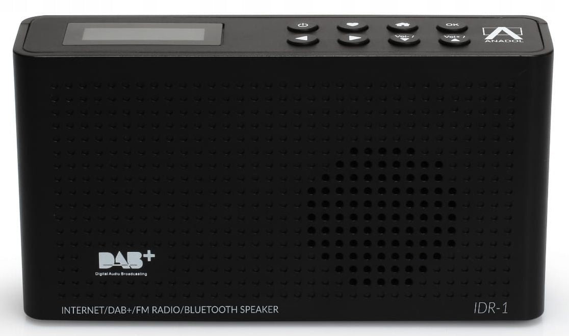 Radio Portable Internet FM DAB+ Bluetooth Speaker Rechargeable Manufacturer code Radio Internet DAB+ FM Bluetooth ANADOL IDR-1