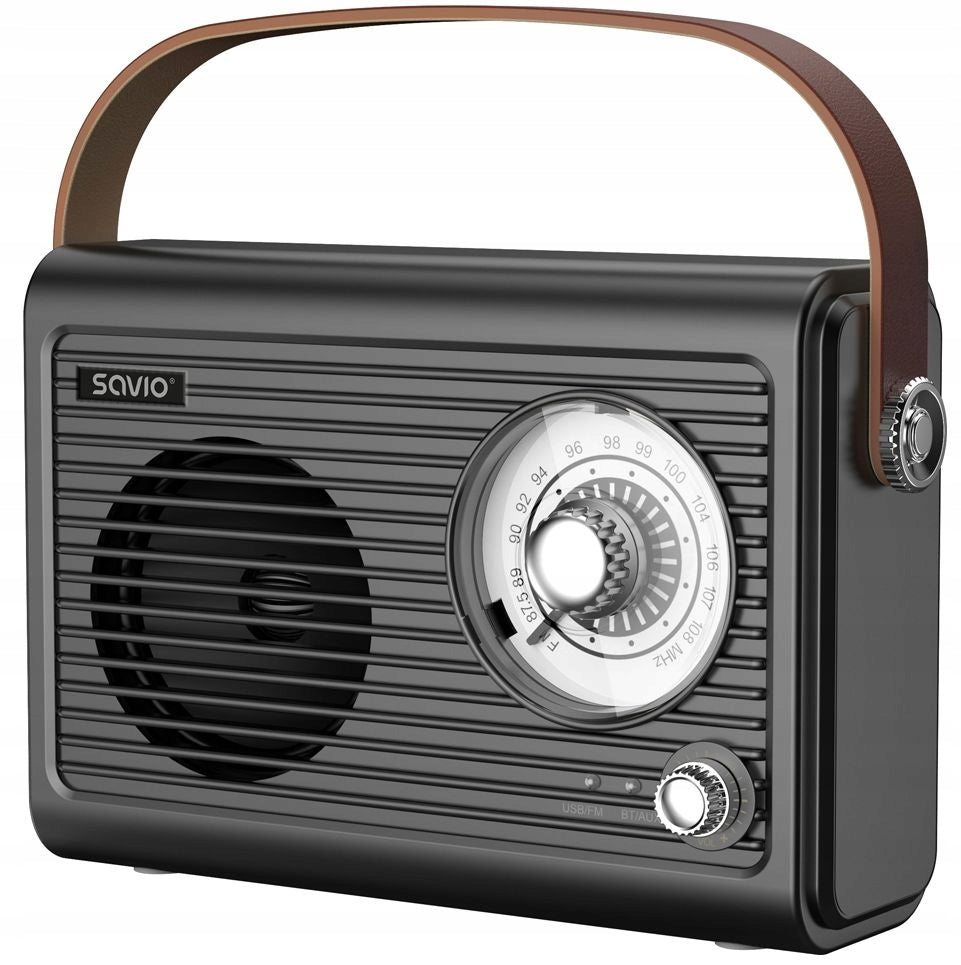Radio Portable Wireless Savio FM Bluetooth Rechargeable Retro Vintage EAN (GTIN) 5901986049647