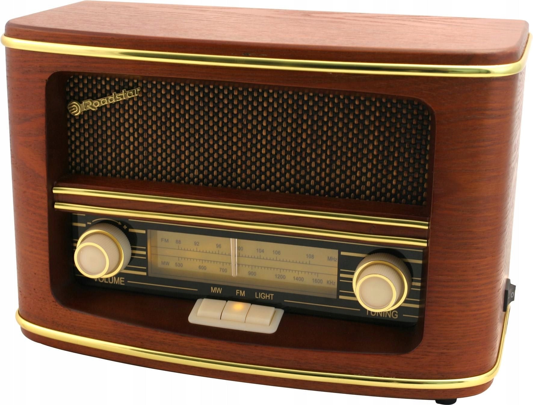 Radio Retro Analog AM FM HRA-1500N Roadstar Packaging status original