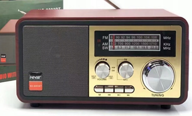 Radio Retro Network-Battery FM PORTABLE Bluetooth Remote Control 1200mAh Manufacturer code BP.4001