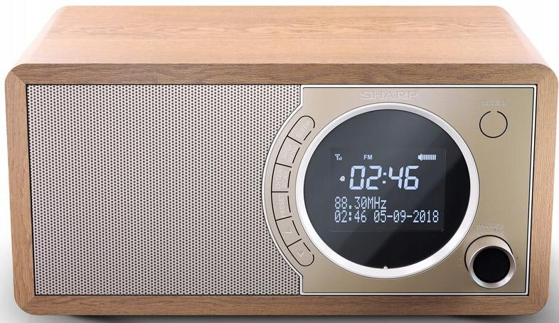 Radio SHARP DR-450 Brown