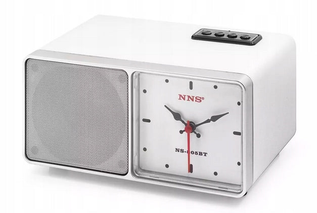Radio Wood with FM Kitchen Clock Rechargeable with Bluetooth USB for Living Room Packaging status original