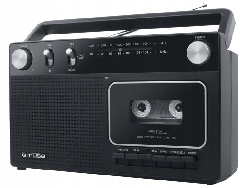 Radio magnetophone MUSE M-152 RC Black