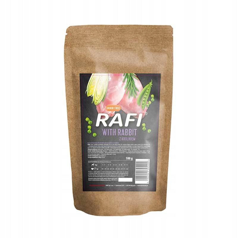 Rafi Dry Dog Food with Rabbit 100 g