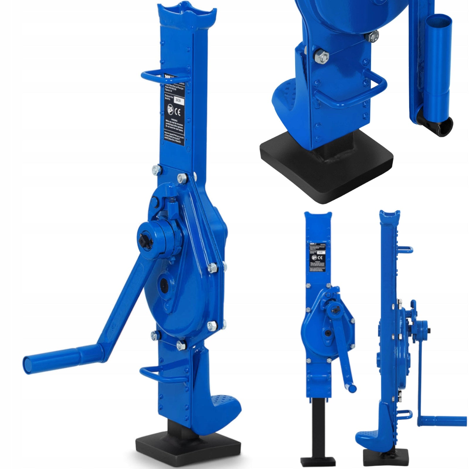 Railway crank lift mechanical lifting capacity 1,5 t lifting height 895 mm