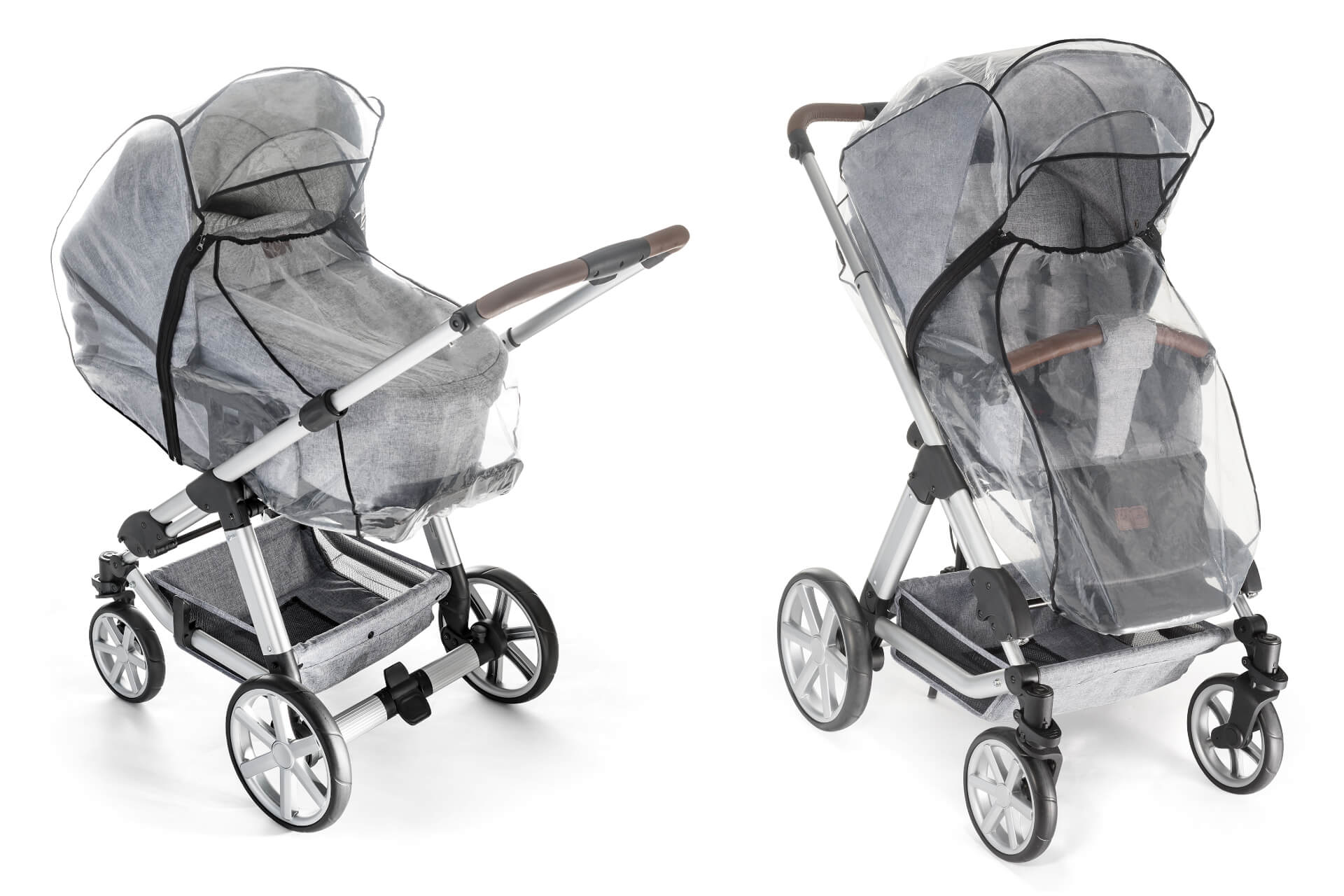 Rain cover 2in1 gondola stroller Reer