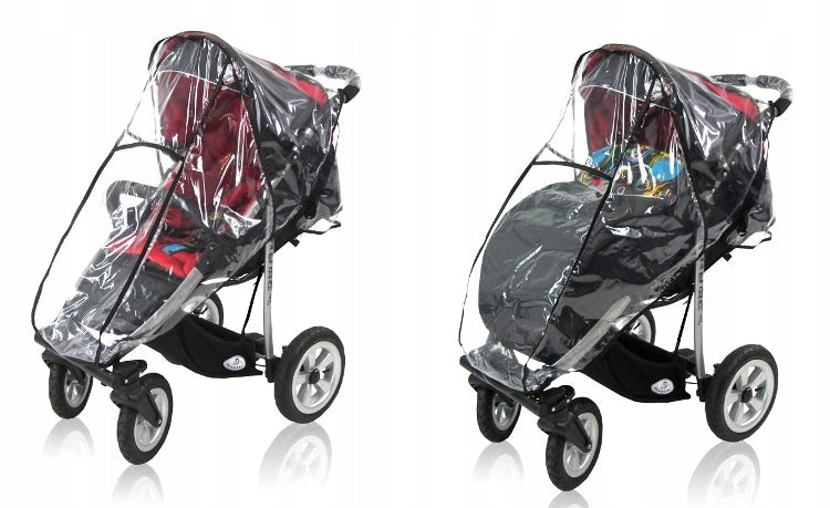 Rain cover for stroller large universal transparent Brand Caretero