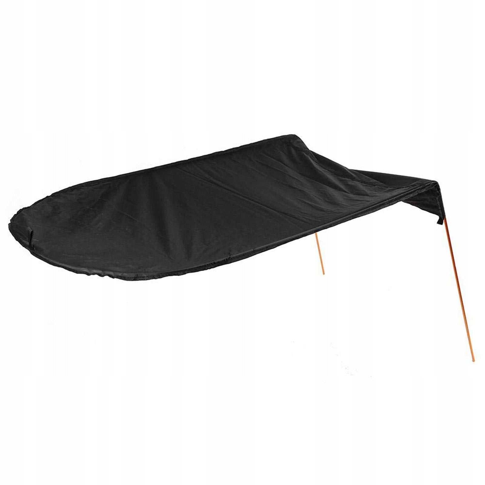 Rainproof Kayak Boat Awning Cover , , Black