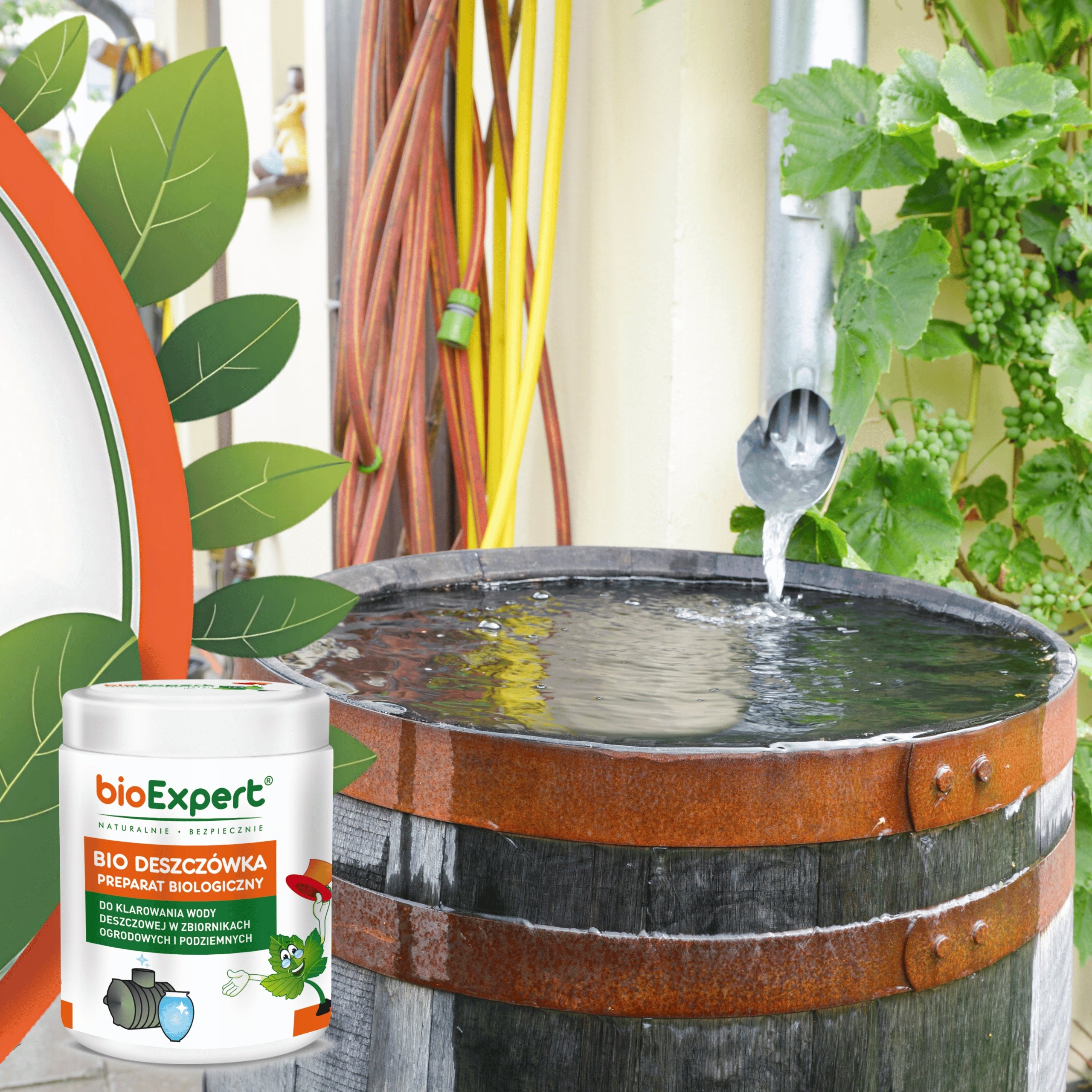Rainwater cleaner BIO rainwater 450g bioExpert Form granules