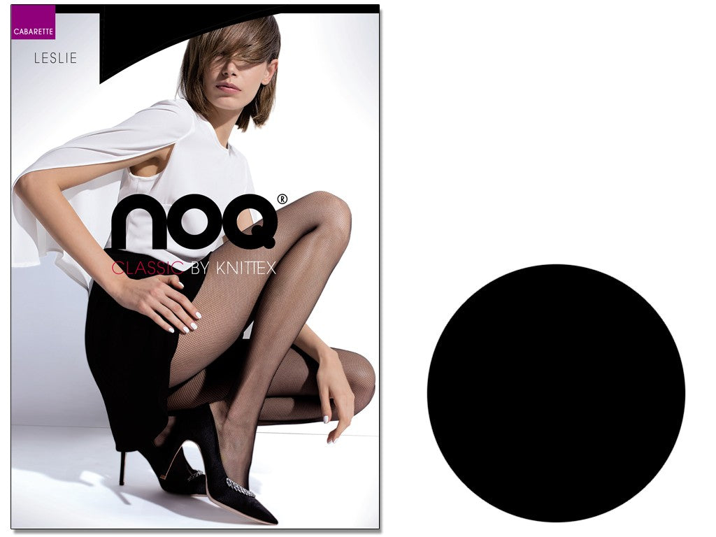 Strumpfhosen für Damen Knittex Leslie, schwarz