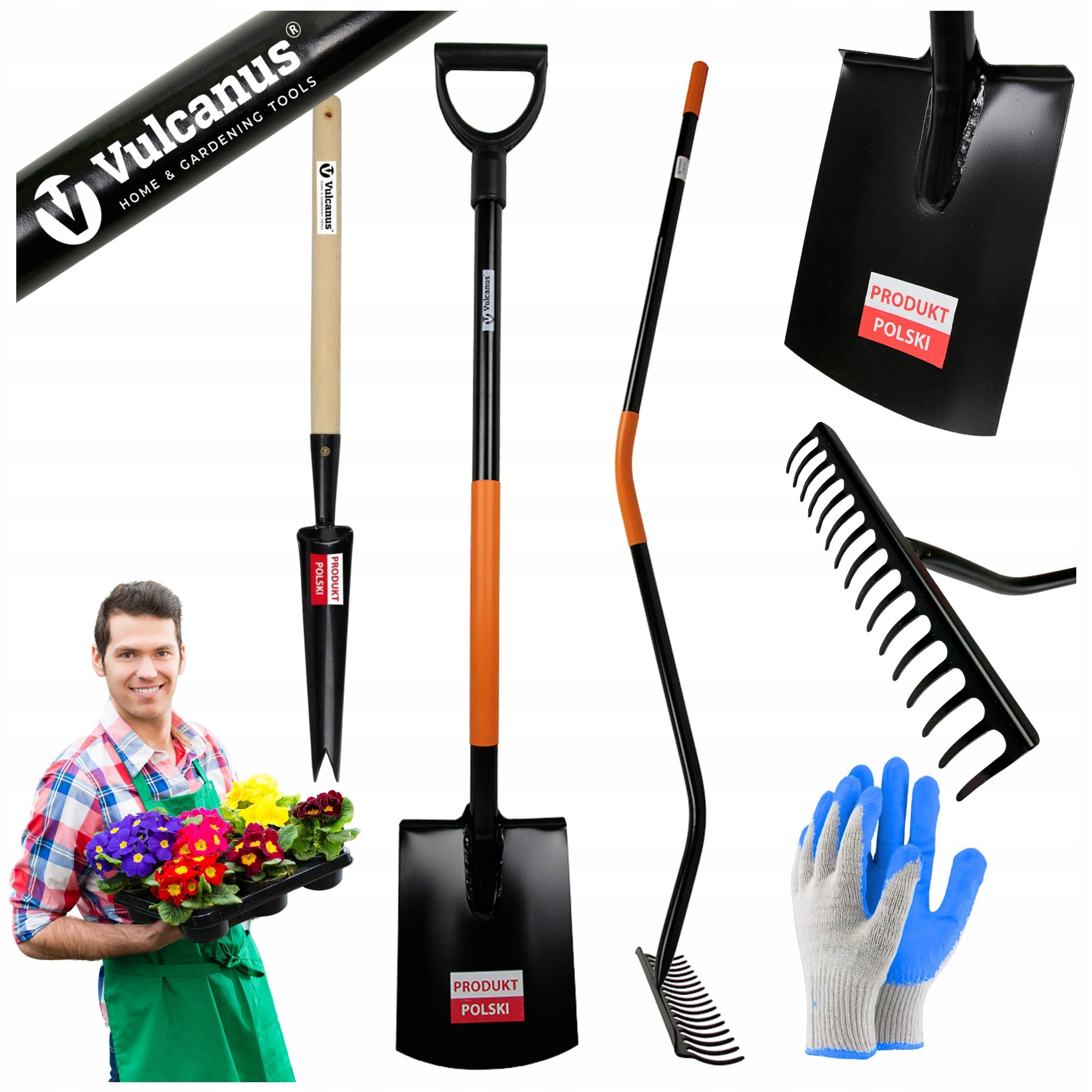 Rake Spade Straight Weeder Garden Tool Set Weeder