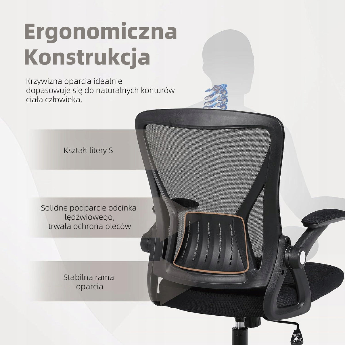 Ralex-chair Fotel Biurowy Obrotowy Ergonomiczny Materiałowy Krzesło Biurowe Manufacturer code 2004BK