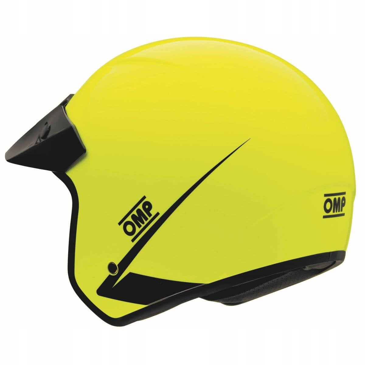 Rally helmet OMP Star ECE 22.05 yellow size. S + balaclava FREEBIE EAN (GTIN) 8056690105022