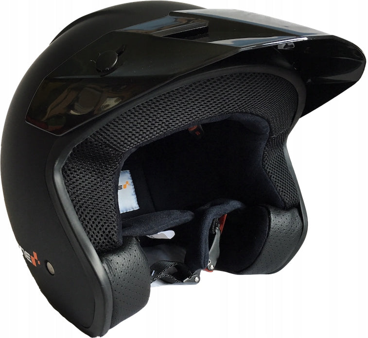Rally helmet TURN ONE Track black KJS ECE size M Manufacturer Turn One