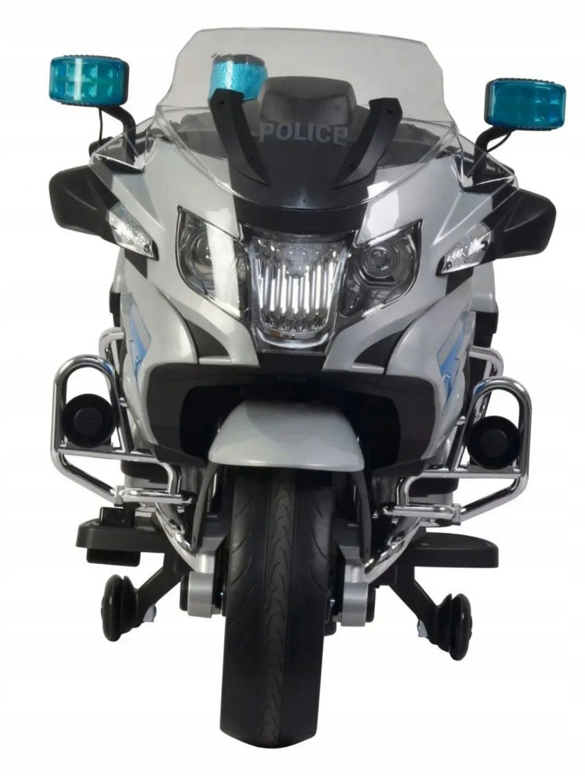 Ramiz BMW R1200RT Police Electric Motorcycle for Kids Auxiliary Wheels Brand Ramiz
