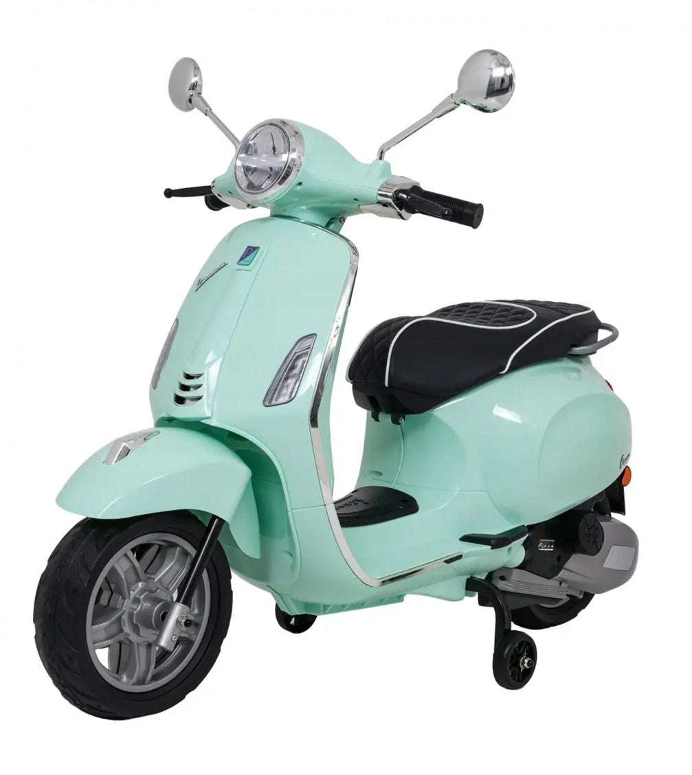 Ramiz Vehicle Scooter Vespa ROMA Green Maximum speed 7 km/h
