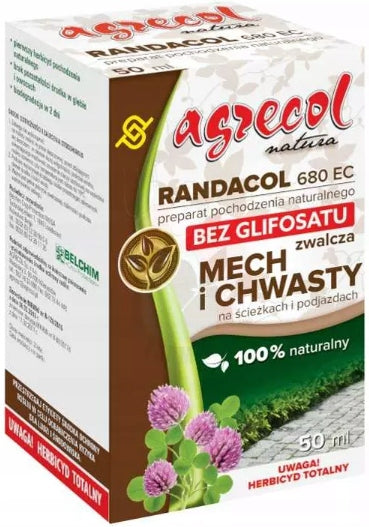 Randacol 680 EC weed killer for moss and weeds Agrecol 50 ml