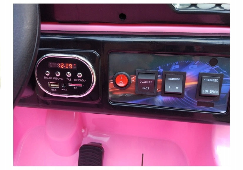 Raptor Dual-Person Battery Car Pink Number of seats 2