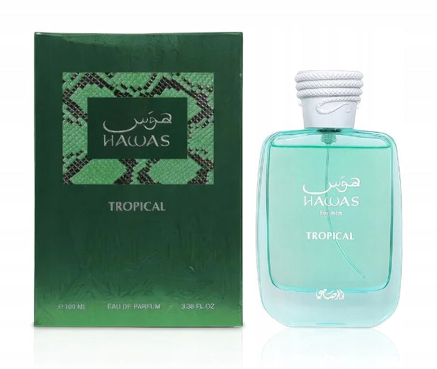 Rasasi Hawas Tropical 100 ml EDP Perfume Water for Men
