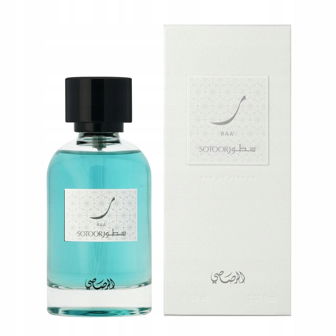 Rasasi Sotoor Raa' Perfumed Water 100 ml Packaging status original