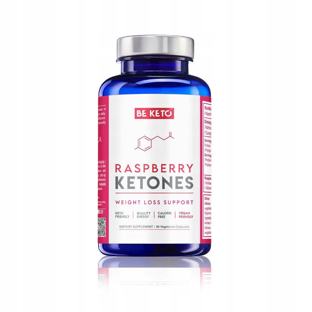 Raspberry Ketones Supporting Metabolism Fat Burning BEKETO 60 kaps.