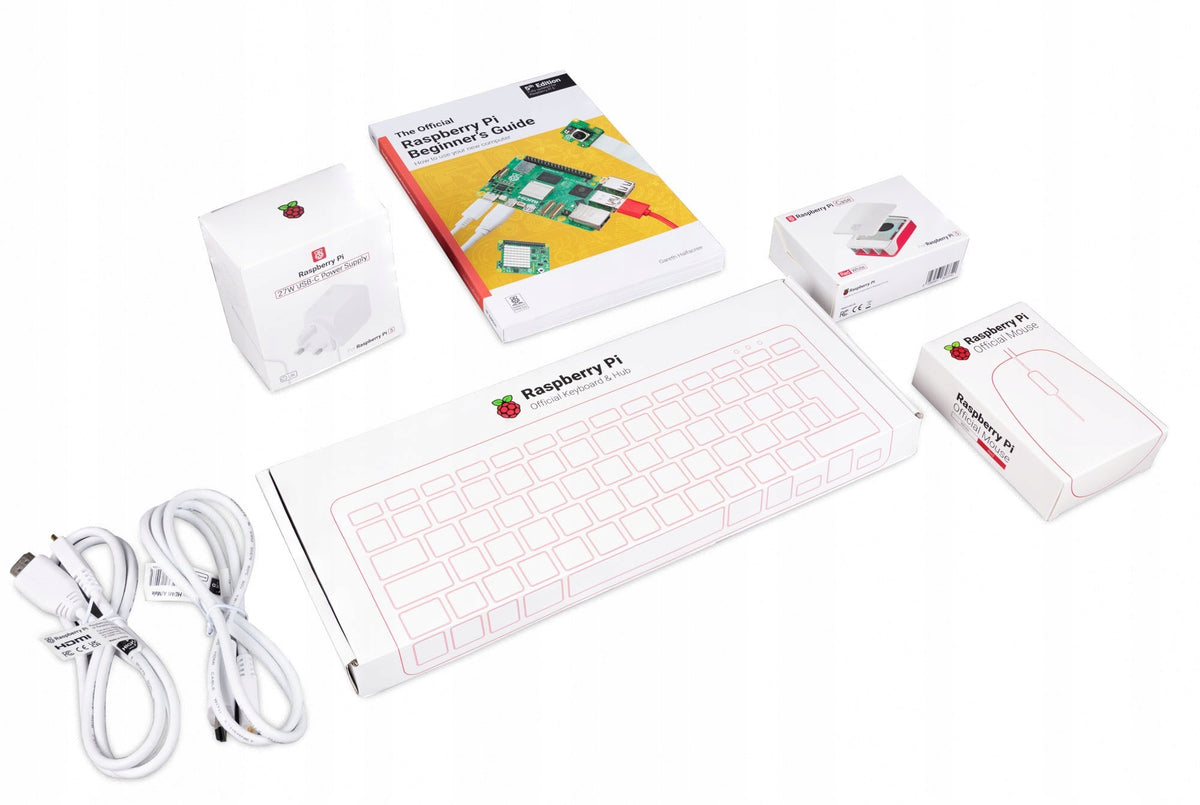 Raspberry Pi 5 Desktop Kit - set with case, keyboard and mouse Manufacturer Raspberry pi