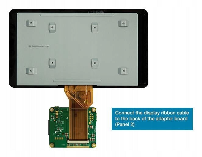 Raspberry Pi Display - touchscreen 7" (800x480) Manufacturer code RASPBERRY PI DISPLAY REVISION 4