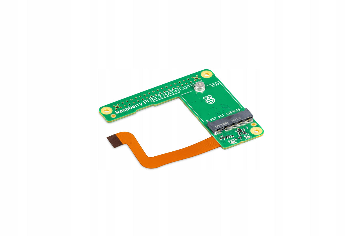Raspberry Pi M.2 HAT+ (Compact) - M.2 extension module for Raspberry Pi 5