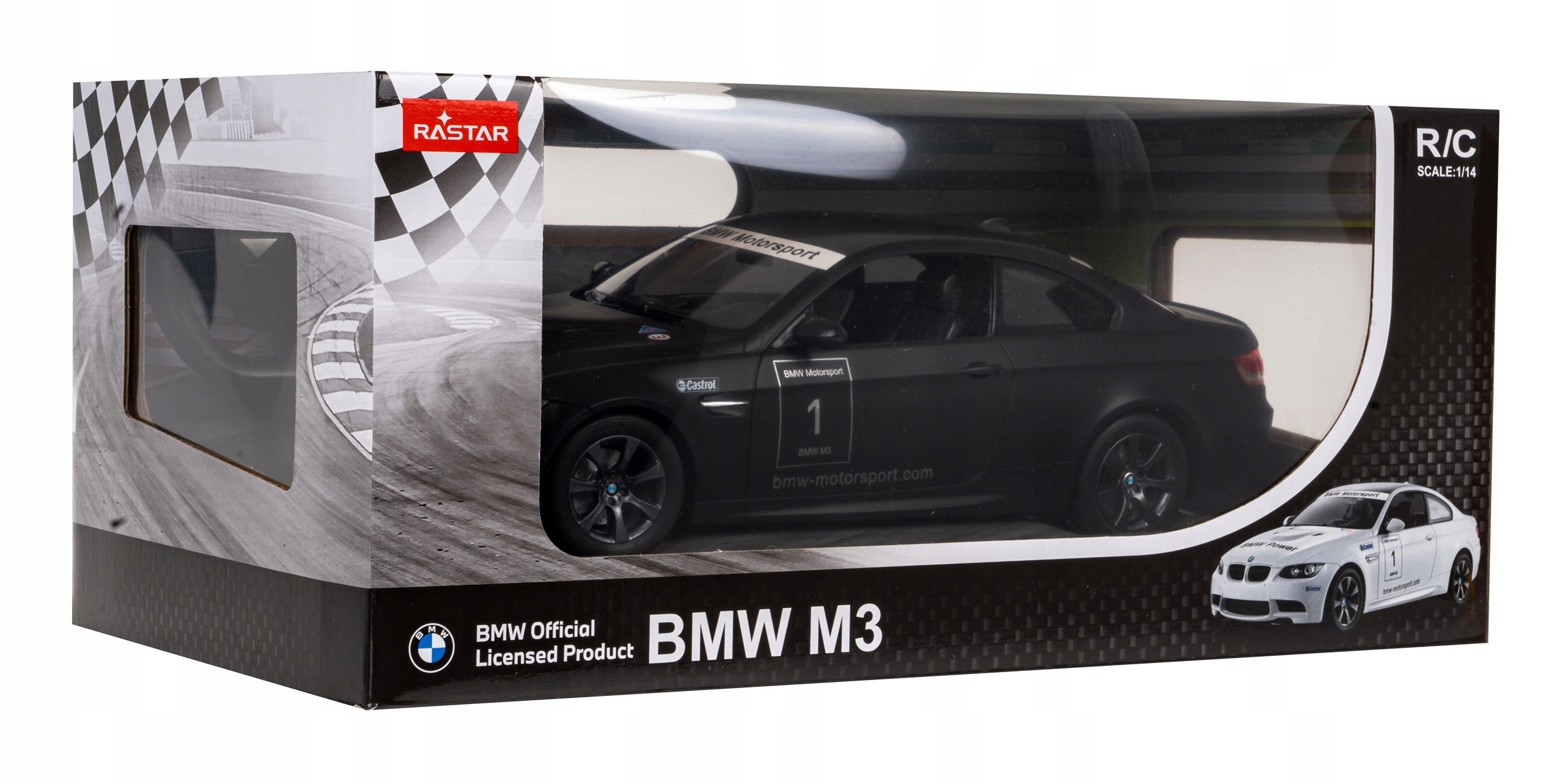 Rastar BMW M3 RASTAR model 1:14 Remote controlled car + Remote control 2,4 GHz Packaging status original