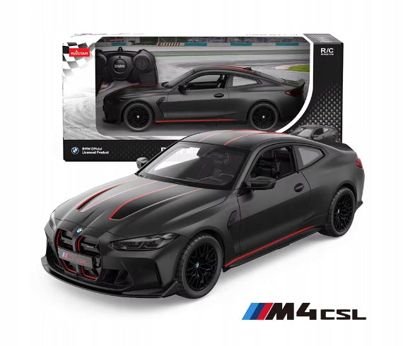 Rastar BMW M4 CSL 1:16 black remote controlled car