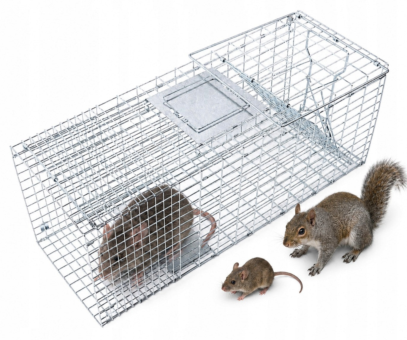 Rat Trap Mice Kuna Rodents Rat Paw Cage 40x12x12